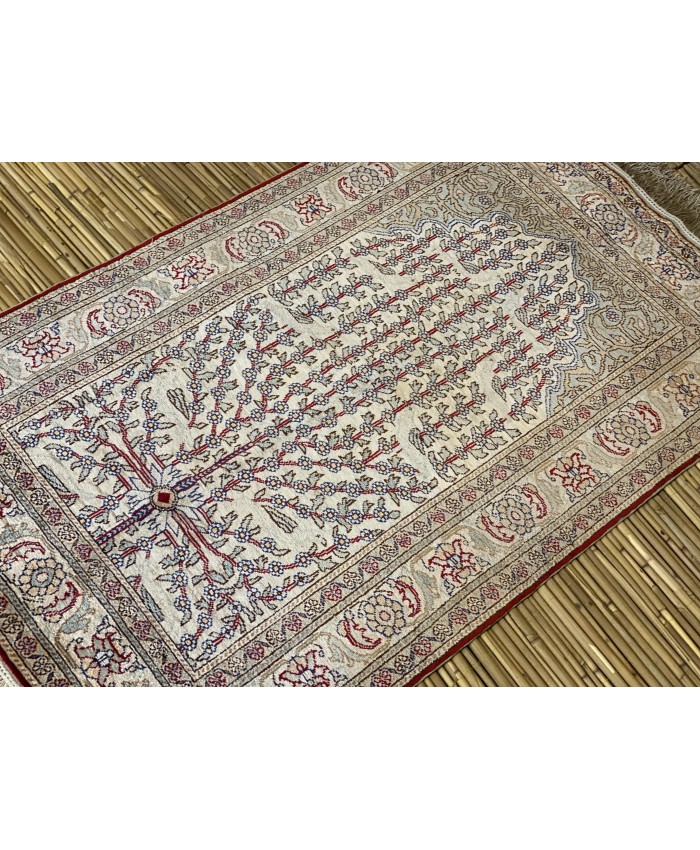 Handmade Turkish Kayseri Original Silk Carpet – FREE SHIPPING..!